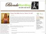 Thumbnail for Blonde Mom Blog