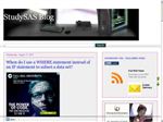 Thumbnail for StudySAS Blog