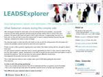 Thumbnail for The LEADSExplorer blog