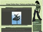 Thumbnail for Cheap Clothes Rule