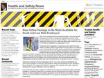 Thumbnail for Health and Safety News