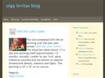 Thumbnail for Olga Levitas blog -...