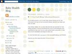 Thumbnail for Baby Health Blog
