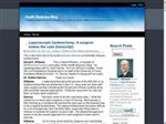 Thumbnail for Health Business Blog
