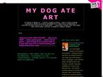 Thumbnail for MY DOG ATE ART