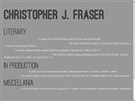 Thumbnail for Christopher J. Fraser