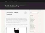 Thumbnail for Match clothing blog