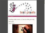 Thumbnail for text pixels