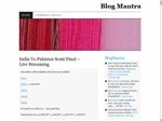 Thumbnail for Blog Mantra